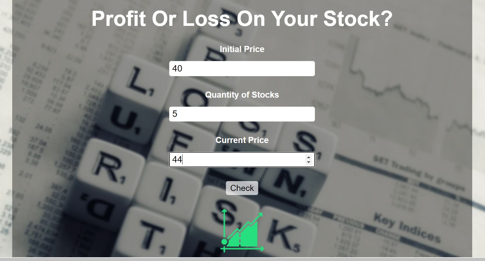 Stock Calculator